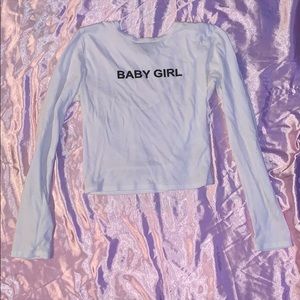 Long Sleeve Crop Top